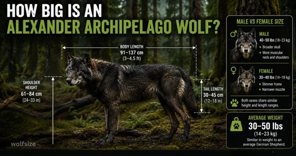 alexander-archipelago-wolf-sizes