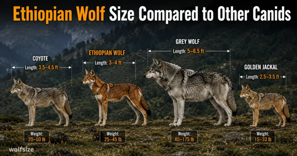ethiopian-wolf-size-comparison