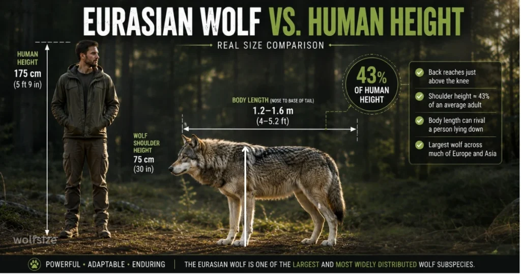 eurasian-wolf-vs-human