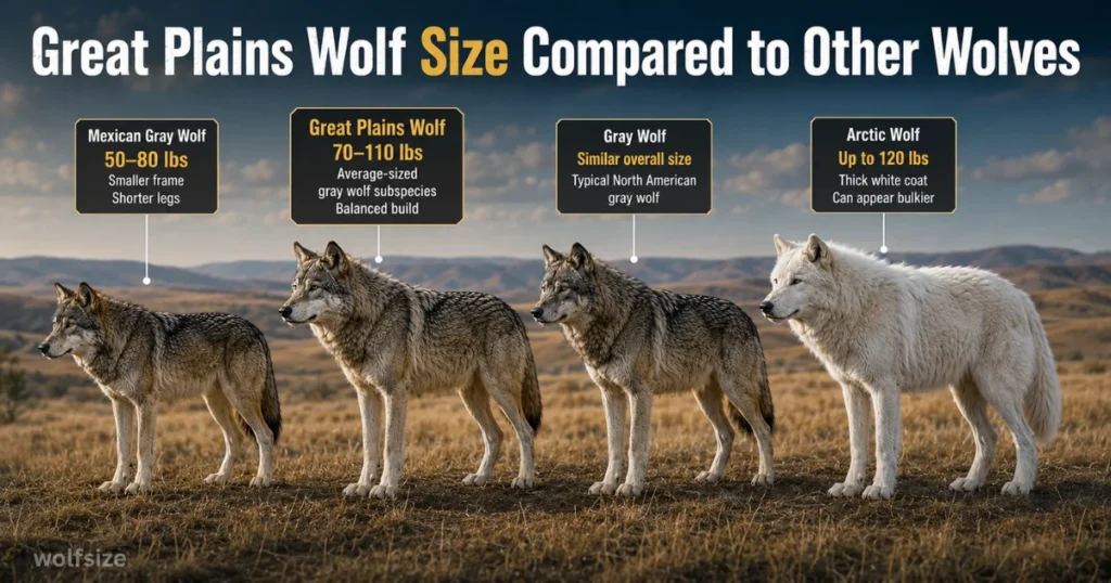 great-plains-wolf-size-comparison
