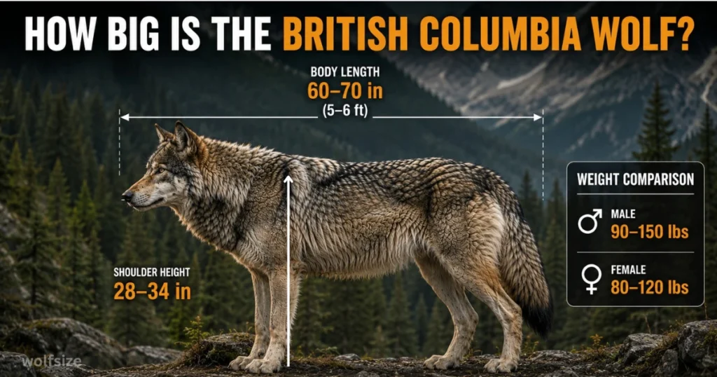 how-big-british-columbia-wolf