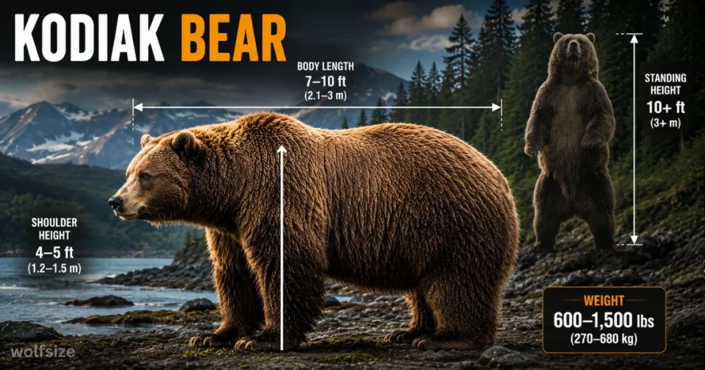 kodiak-bear-hight-and-weight
