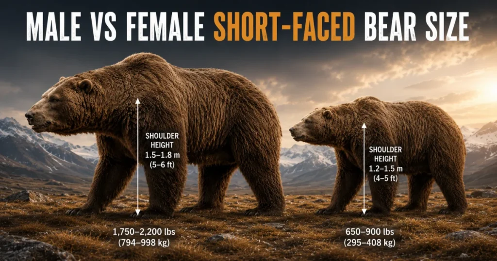male-vs-female-short-faced-bear-size