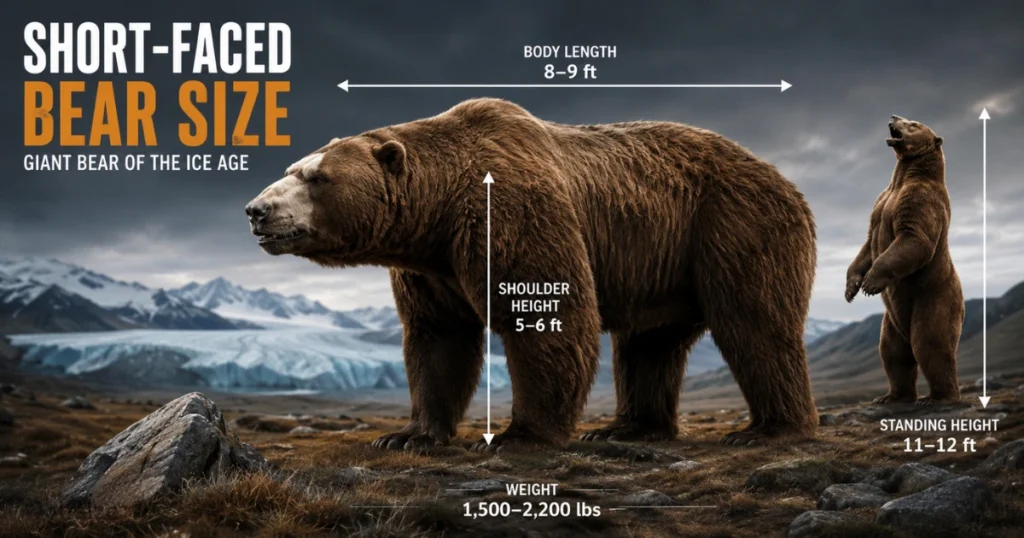 short-faced-bear-size-facts