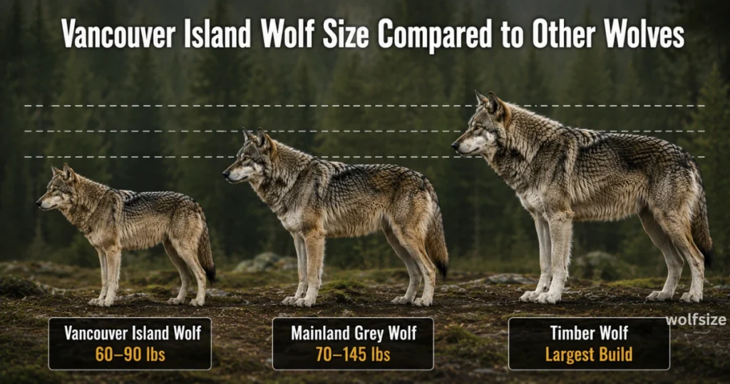 vancouver-island-wolf-size-comparison