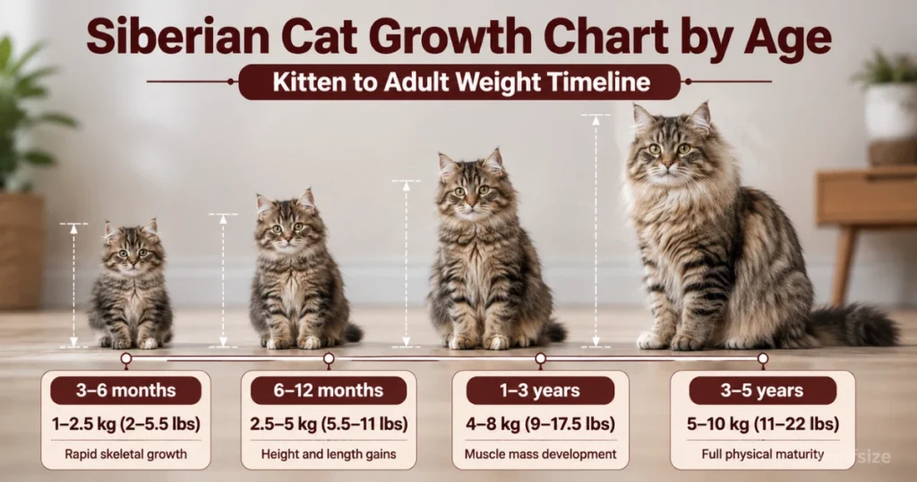 siberian-cat-size-by-age