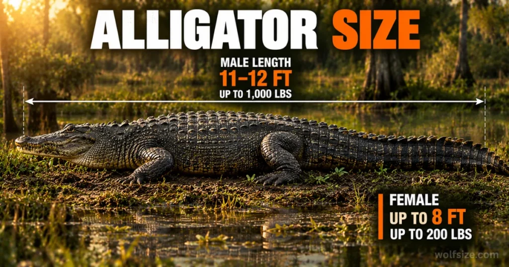 alligator-size