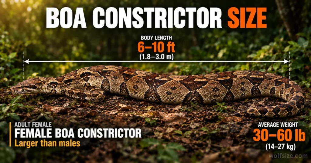 average-boa-constrictor-size