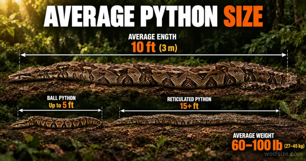average-python-size