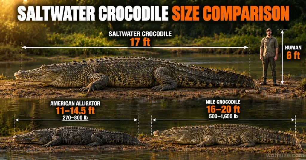 saltwater-crocodile-size-comparsion