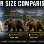 Bear Size Comparison: How Every Bear Species Measures Up bear-size-comparison