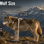 himalayan-wolf-size