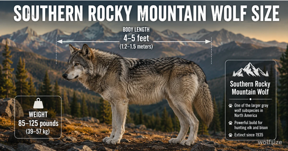 southern-rocky-mountain-wolf-size