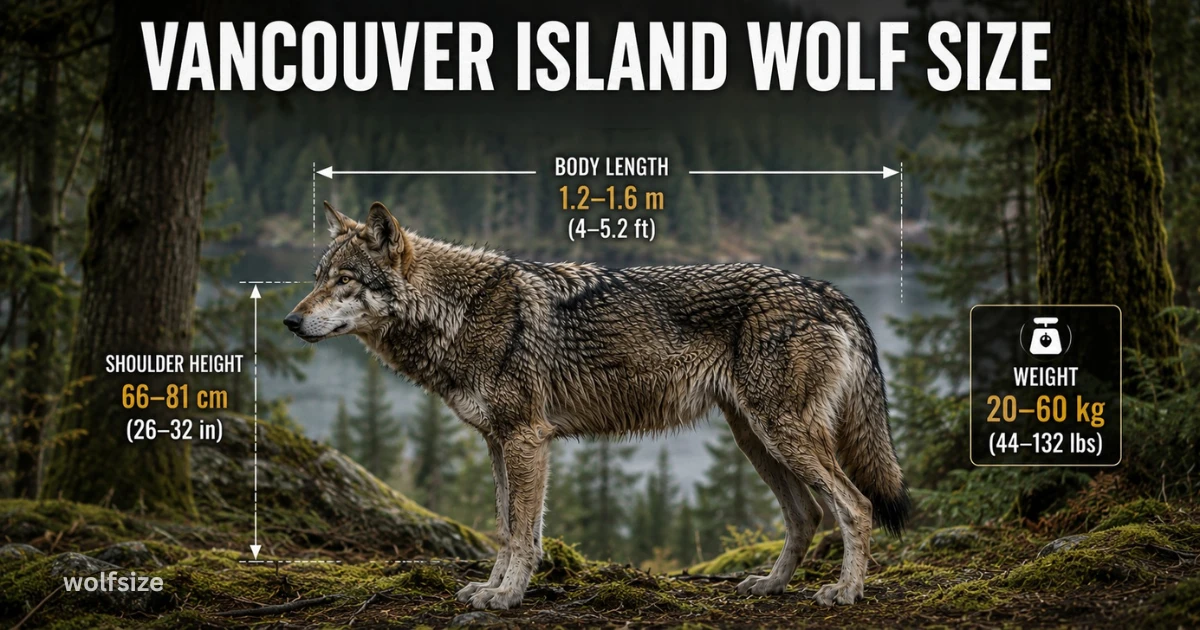 vancouver-island-wolf-size