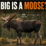 How Big Is a Moose? Weight, Height, Length & Antler Size moose-size