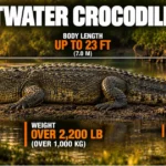 saltwater-crocodile-size